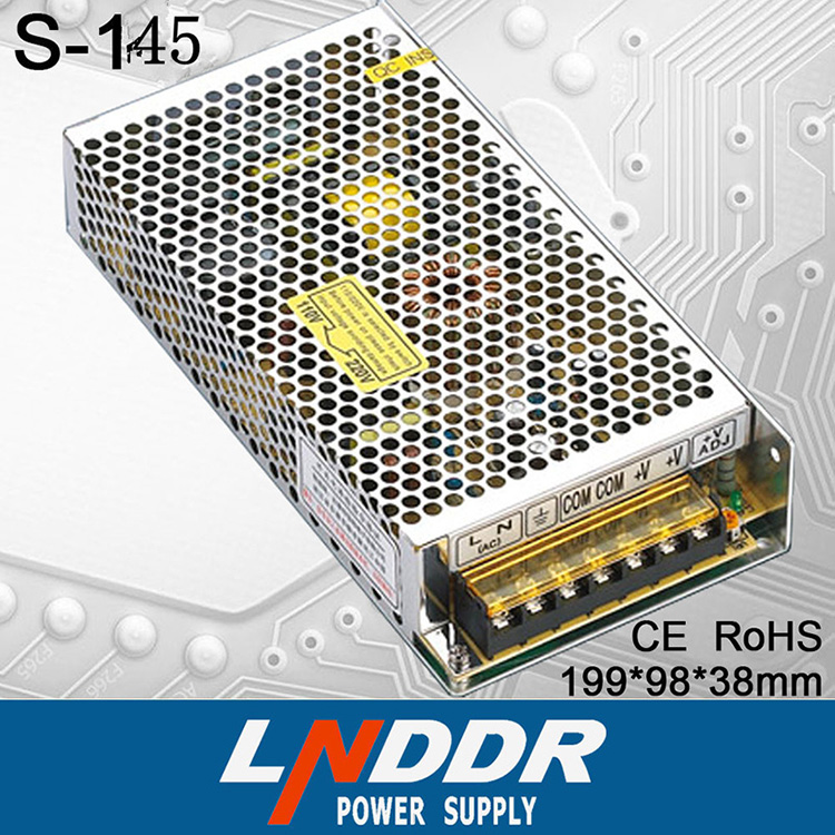 開(kāi)關(guān)電源 供應(yīng)S-145W-24V單路輸出開(kāi)關(guān)電源 LED電源 開(kāi)關(guān)電源