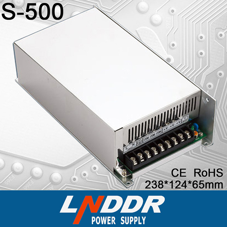 供應(yīng)s 500W24V單路輸出開(kāi)關(guān) 電源 led 電源 、 24V直流 電源